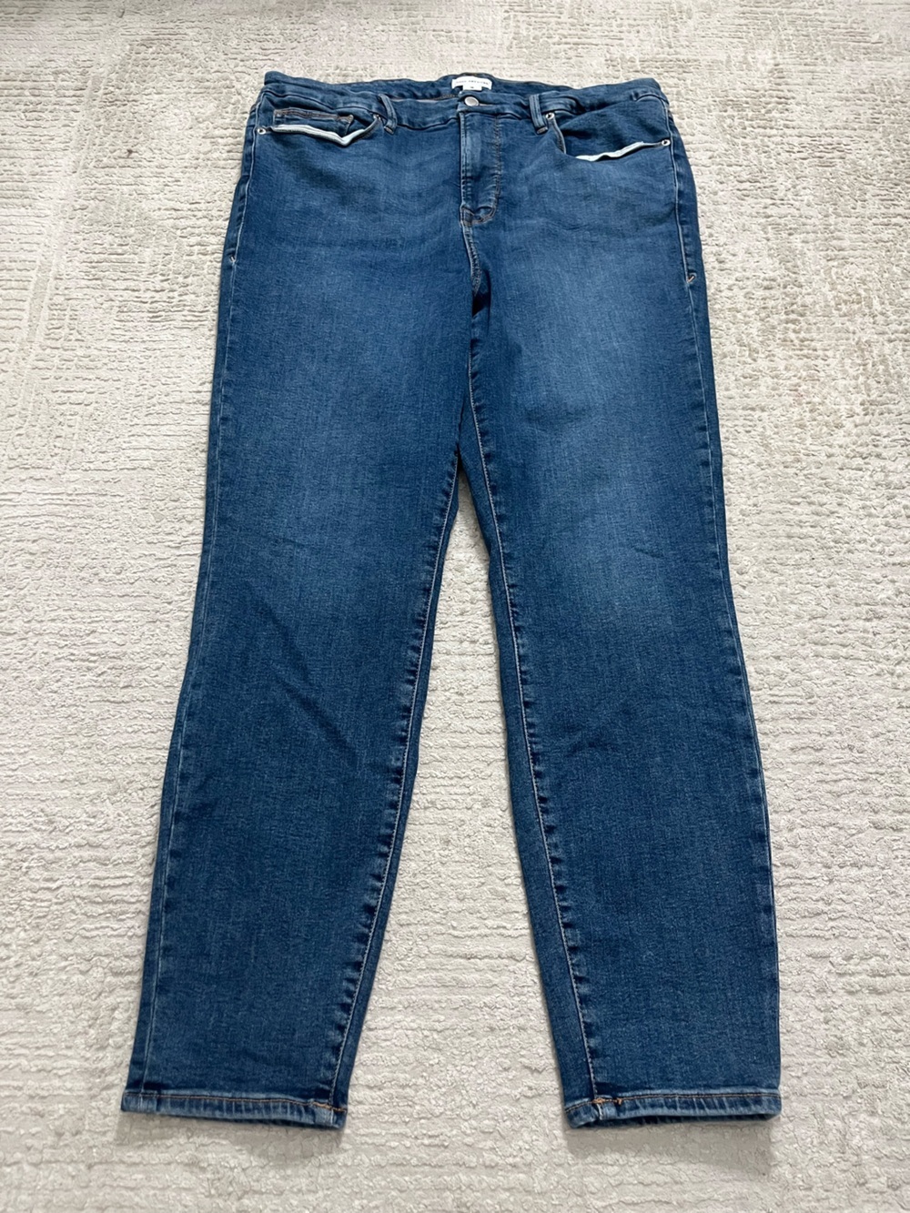Good American Good Legs Skinny Stretch High Rise Jean